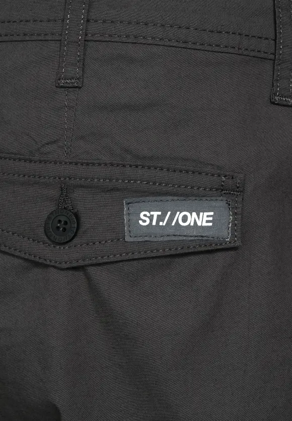 Regular Fit Cargoshorts - coal grey