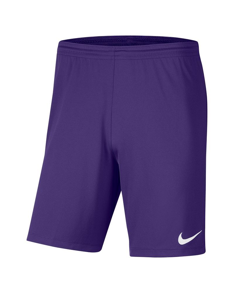 Short de football Nike Park III Violet pour homme