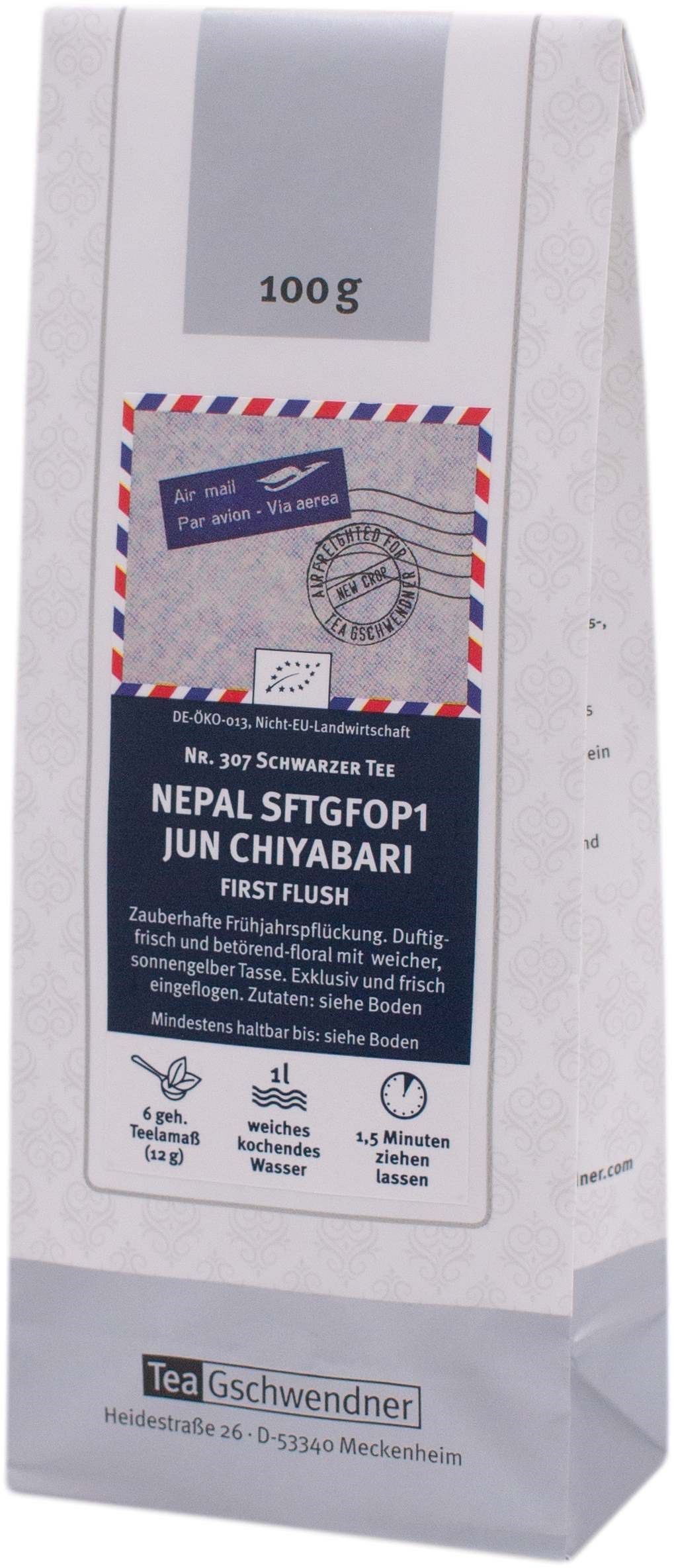 Flugtee Nepal SFTGFOP1 Jun Chiyabari First Flush