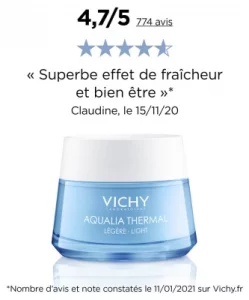 Aqualia Thermal Crème Réhydratante Légère -  Peaux normales à mixtes - 50ml