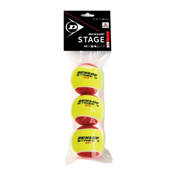 Dunlop Stage 3 Tennisbal (3-bag)