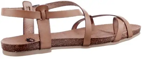 Comos taupe 6106813-31 - maat 43 sandaal taupe - maat 43 Calandschoen