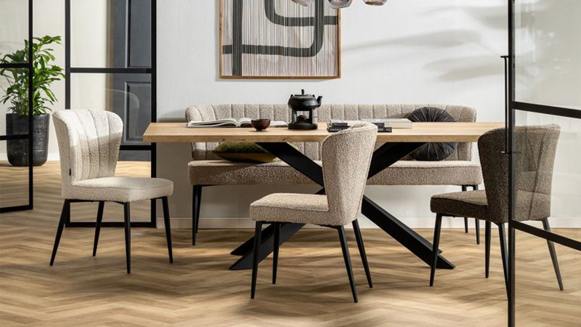 Feelings Wonen   Fourty 170 Eetkamerbank