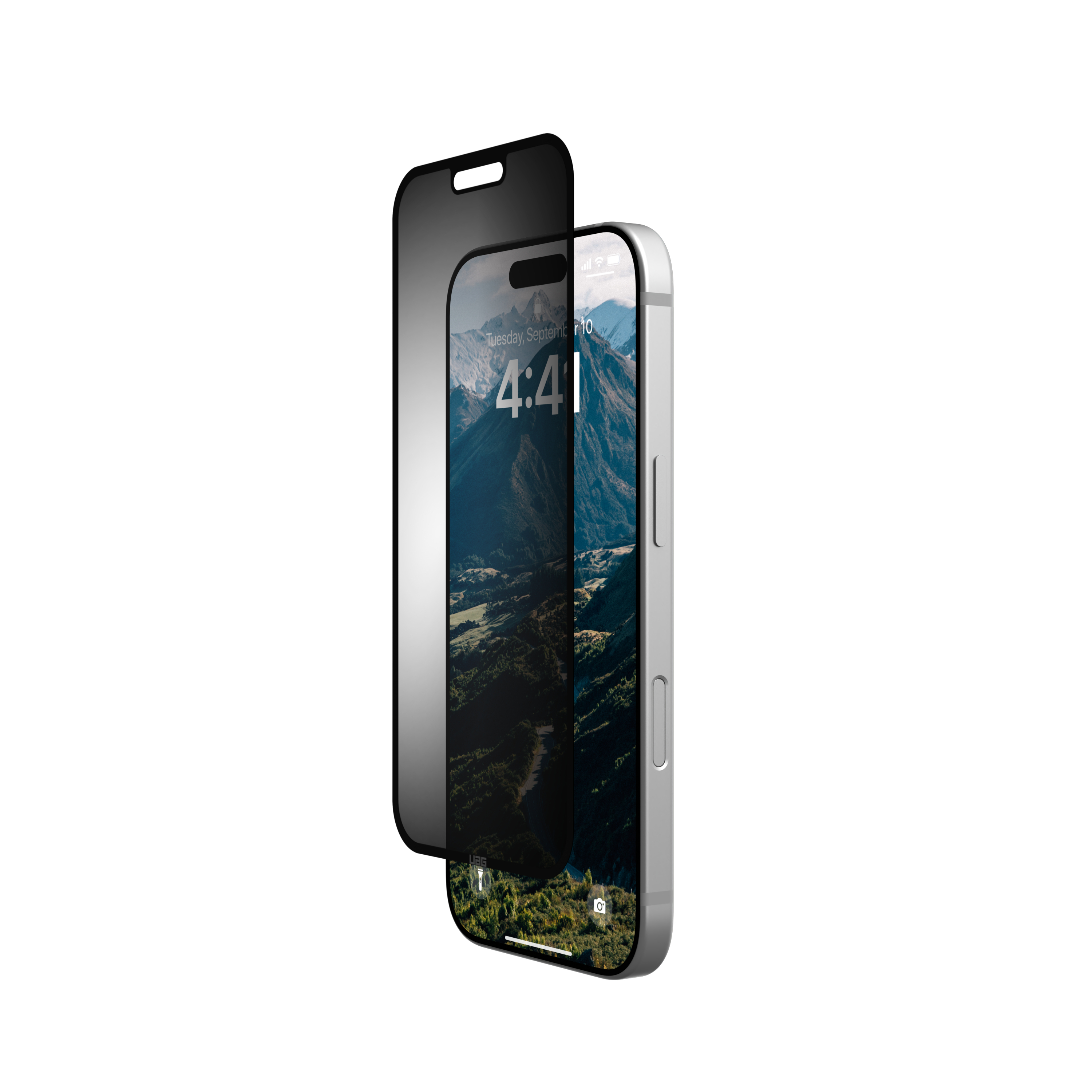 iPhone 16 Pro Removable Privacy Eco Panzer Glas Abnehmbare Displayschutzfolie Case Friendly (14436811NA)