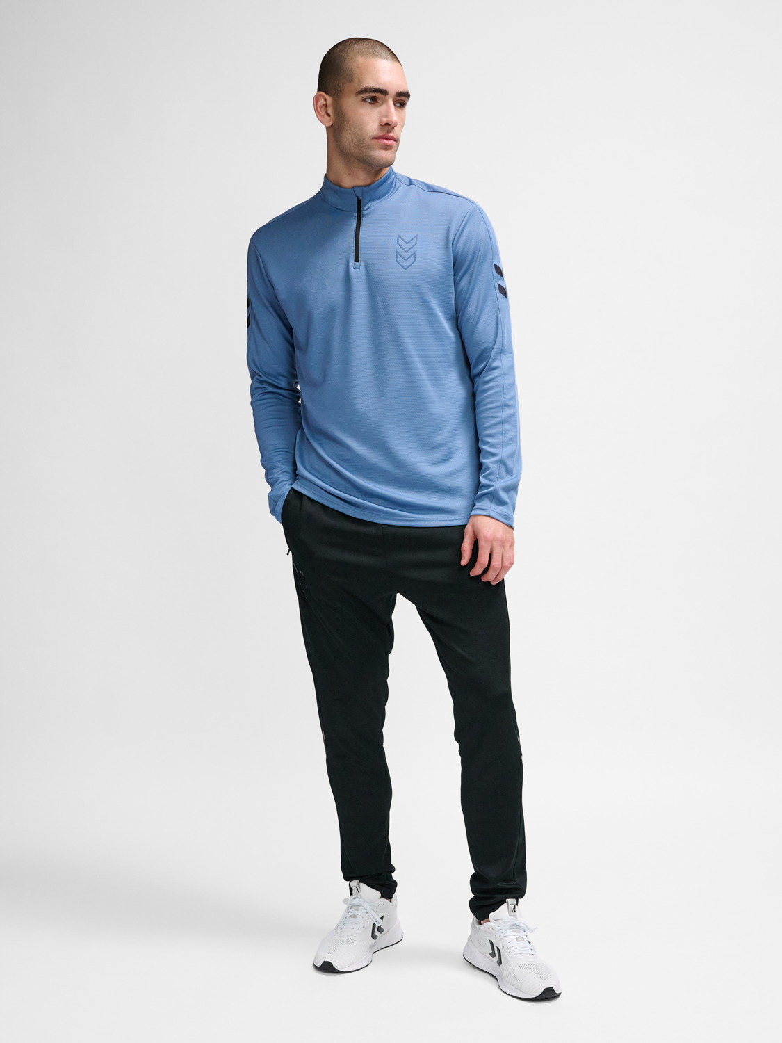hmlACTIVE PL HALF ZIP
