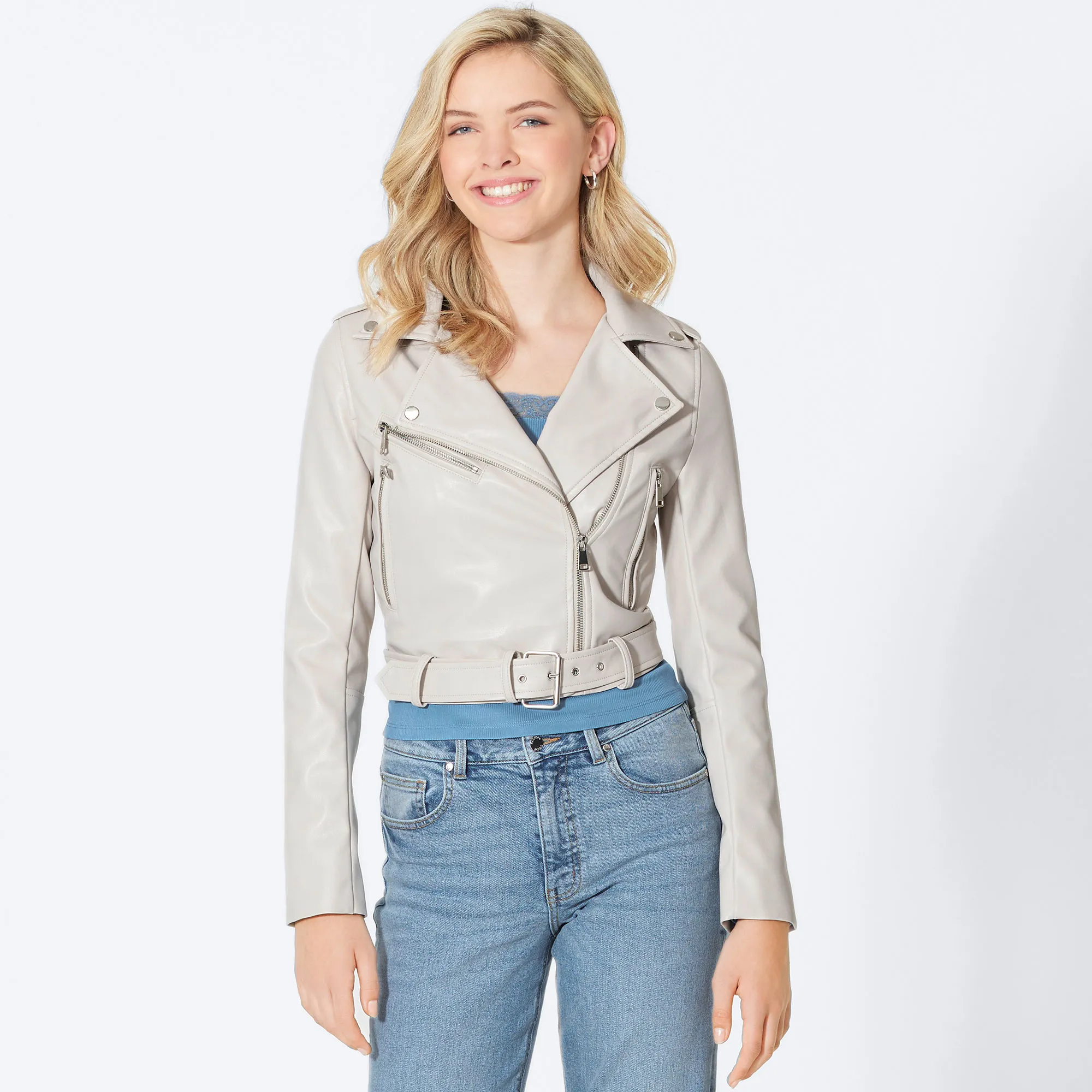 Damen-Jacke im Biker-Style