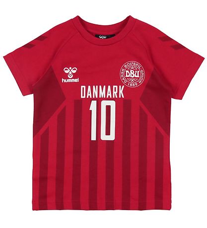 Hummel T-shirt - DBU - hmlCelebrate - R?d