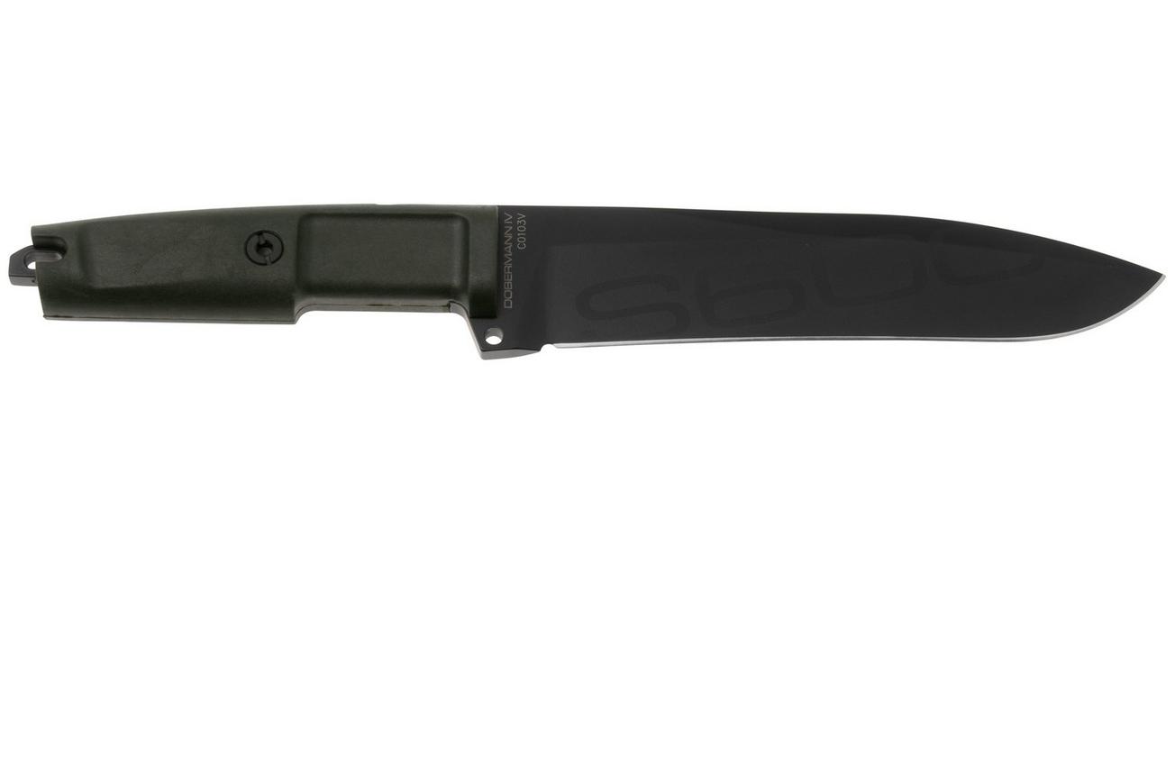 Extrema Ratio Dobermann IV S600, EXP Dark, vaststaand mes