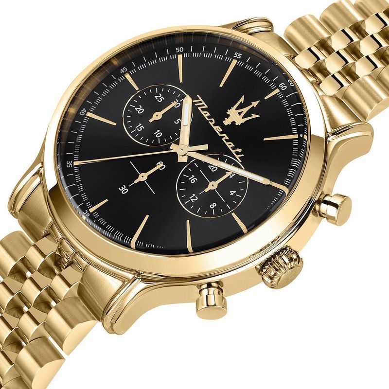 Maserati Heren horloges quartz analoog One Size Goud 32022987