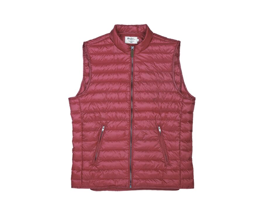 Doudoune sans manches homme Rouge - NIELS