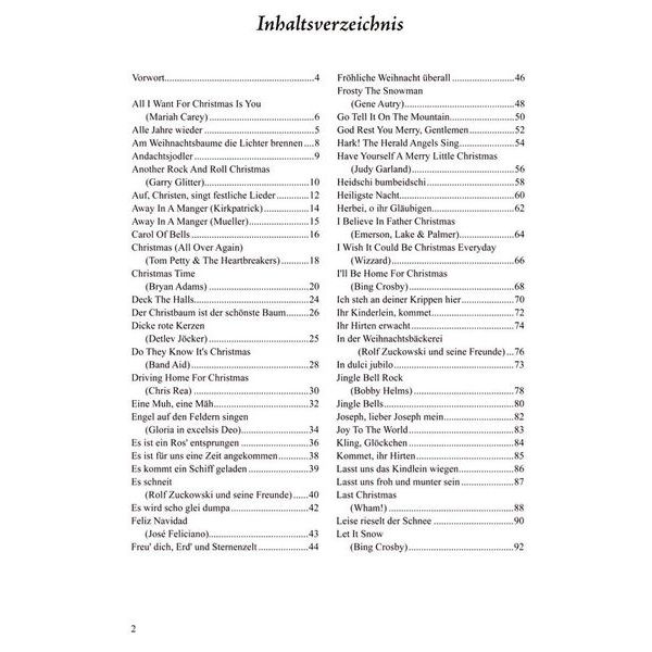 Schott Weihnachtsliederbuch Ukulele