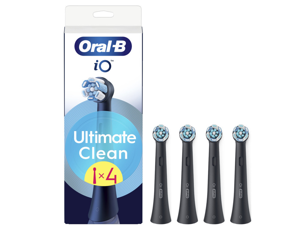 RECARGA ESCOVA ELÉCT. ORAL-B PRETA IO ULTIMATE CLEAN