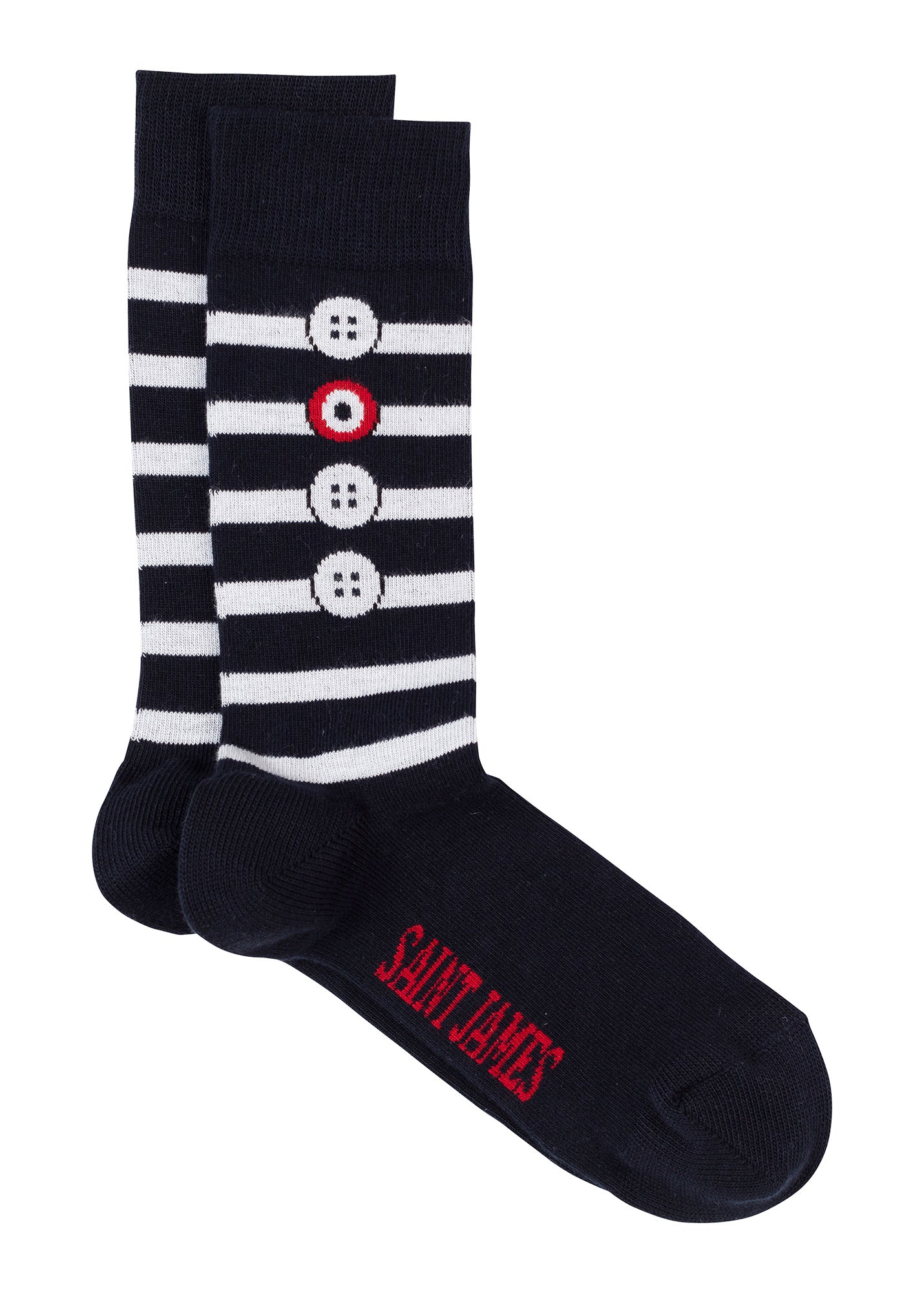 Chaussettes mixtes à motif jacquard