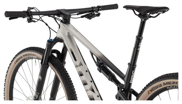 VTT Tout-Suspendu BMC Fourstroke Two Sram GX Eagle 12V 29'' Argent Arctic Noir 2024