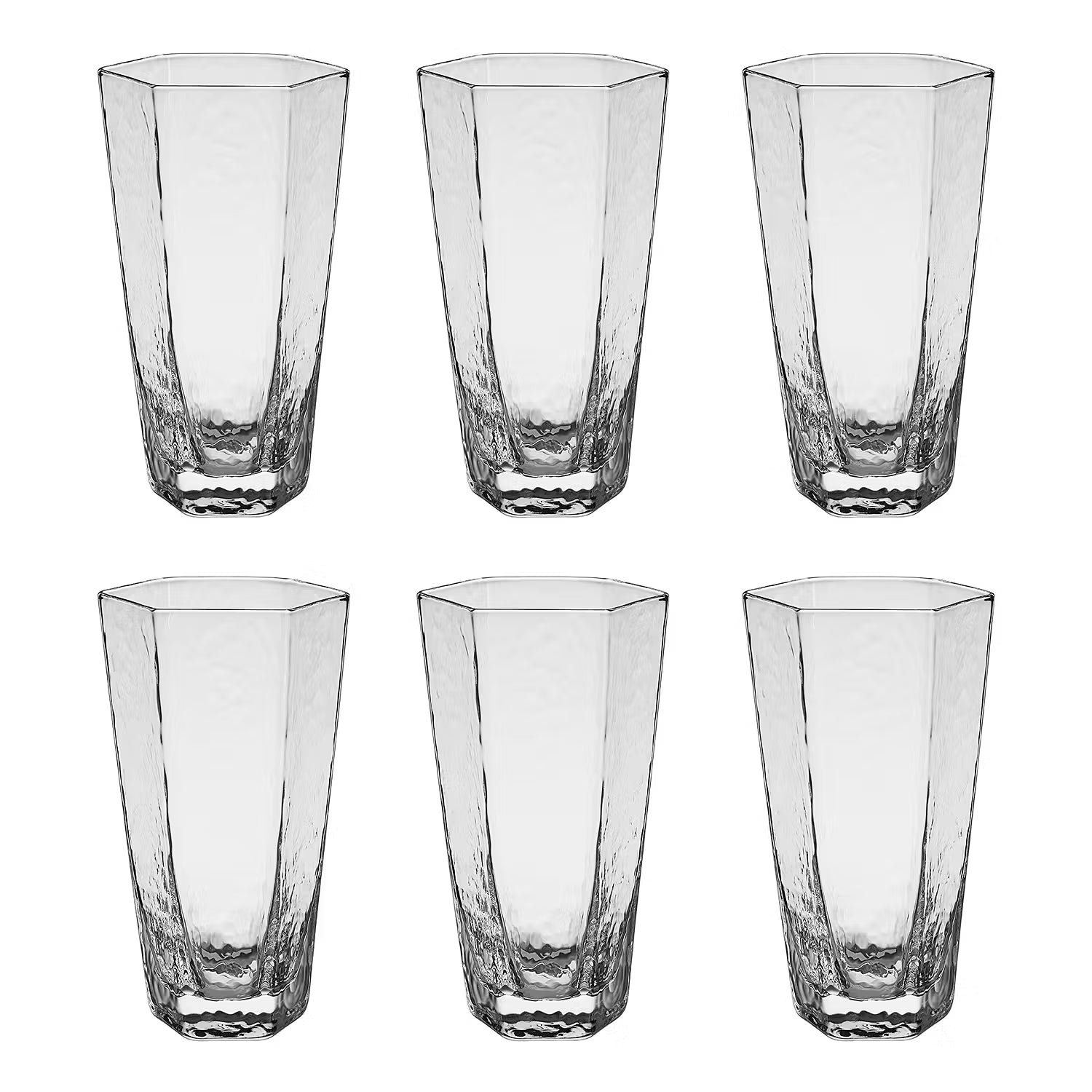 CUBES Longdrinkglas 6er-Set