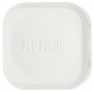 RENNIE Pfefferminze Lutschtabletten, 36 Stück