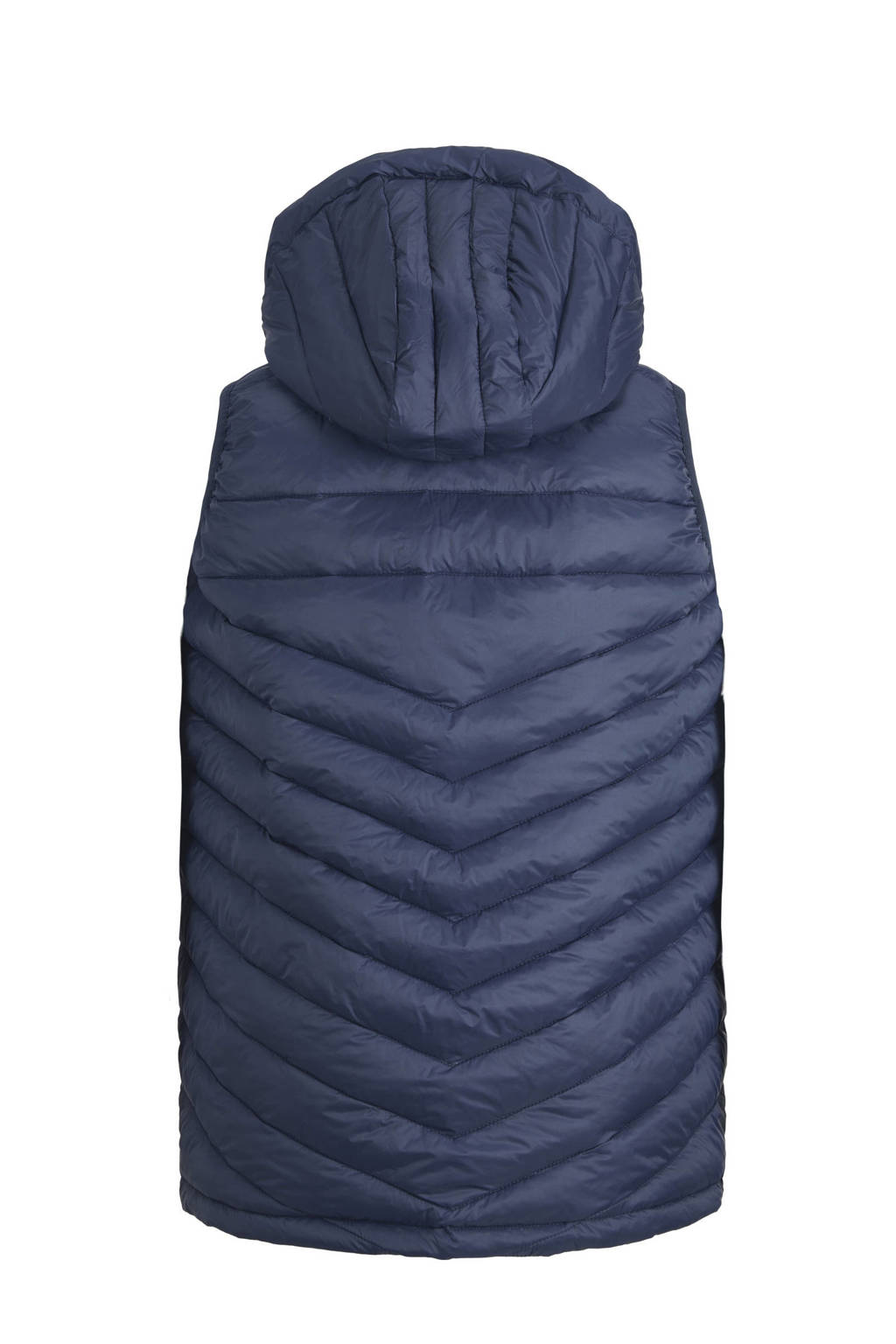 JACK & JONES bodywarmer JJEHERO met logo donkerblauw