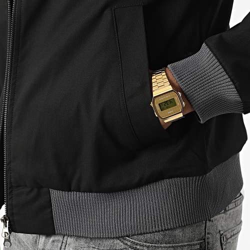 Veste Zippée KL-2054 Noir Gris Anthracite