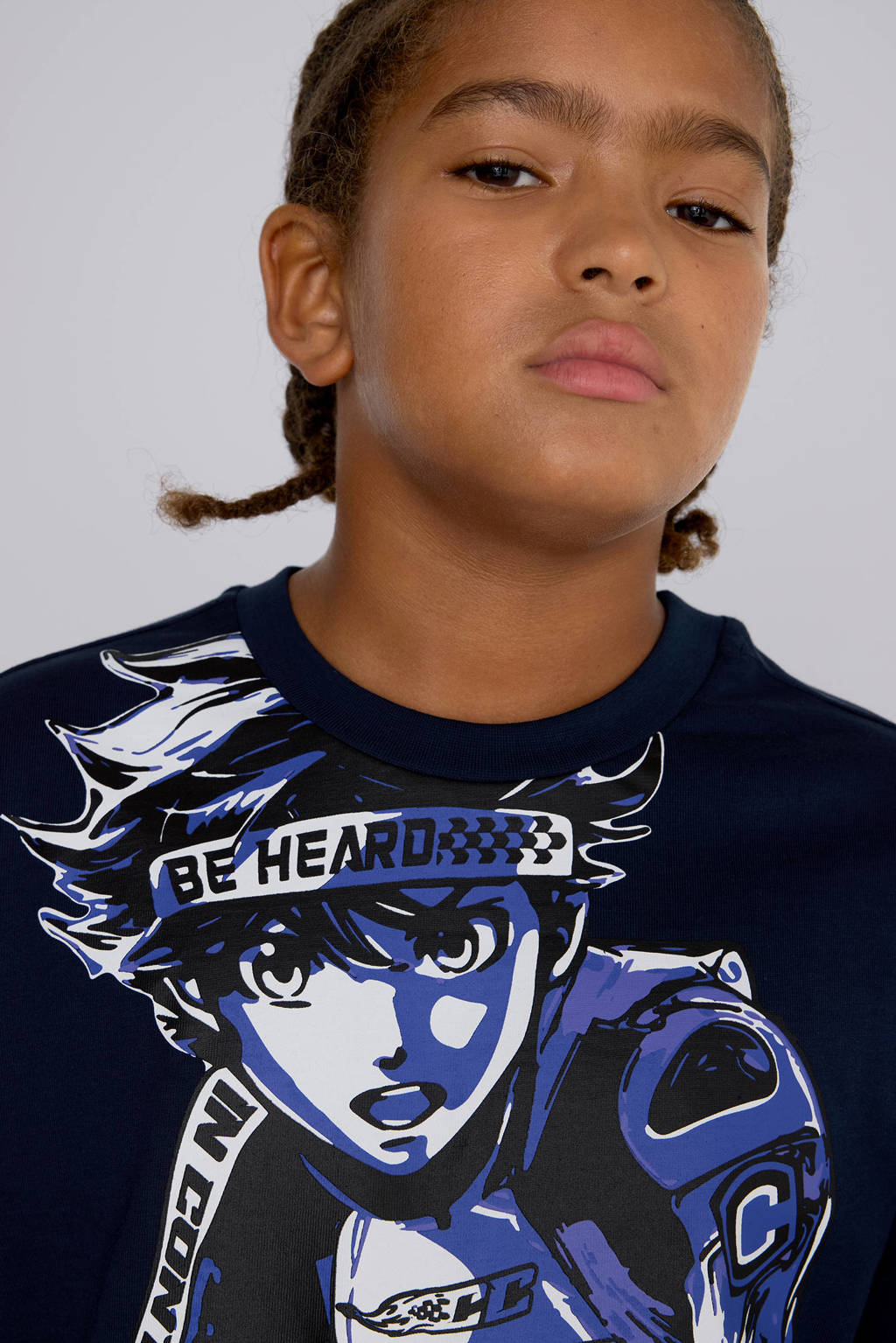 Coolcat Longsleeve T-shirt Theo met Motor Boy Print