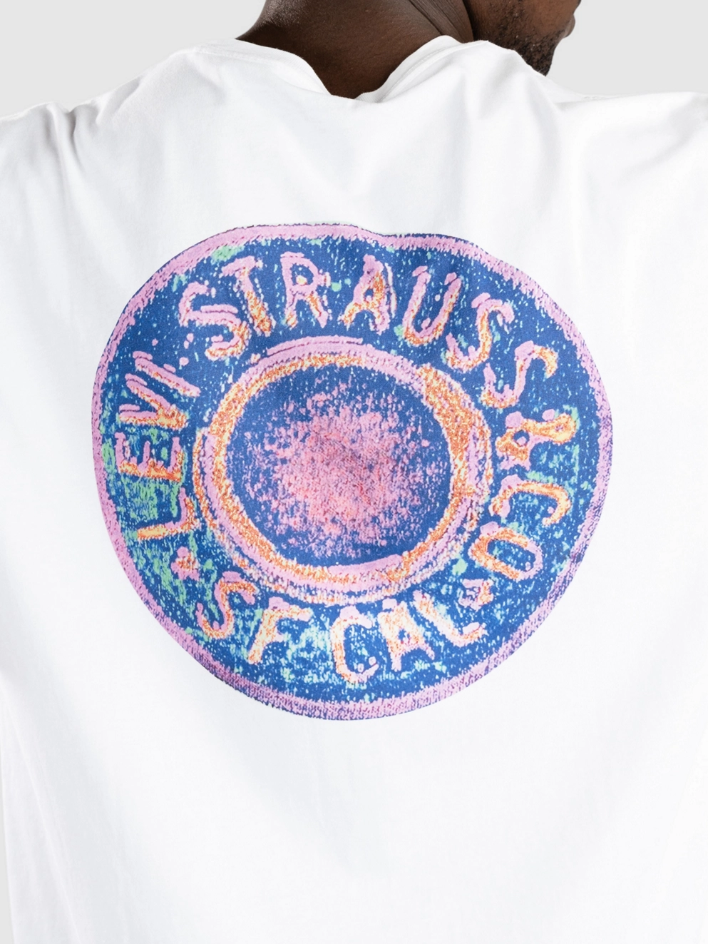 Levi's Lsess Relaxed Fit T-Shirt icon button white body