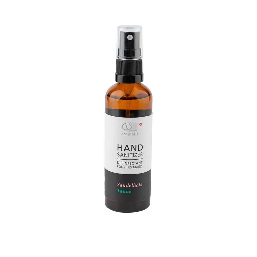 Aromalife Handsanitizer liq Sandelholz Tanne Spr 75 ml