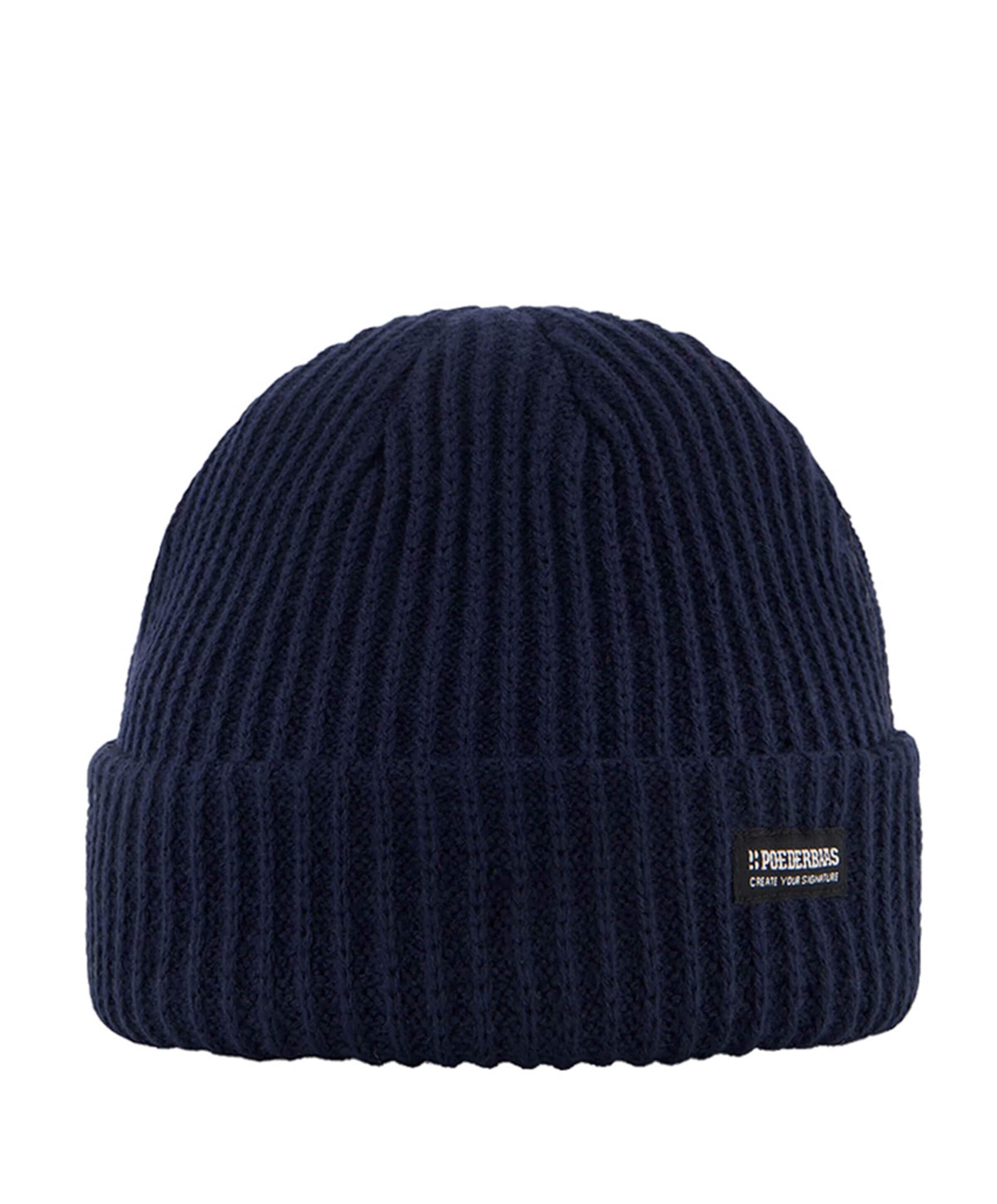Poederbaas Muts blauw
