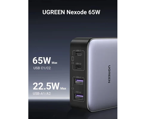 UGREEN Nexode 65W GaN Desktop Charger
