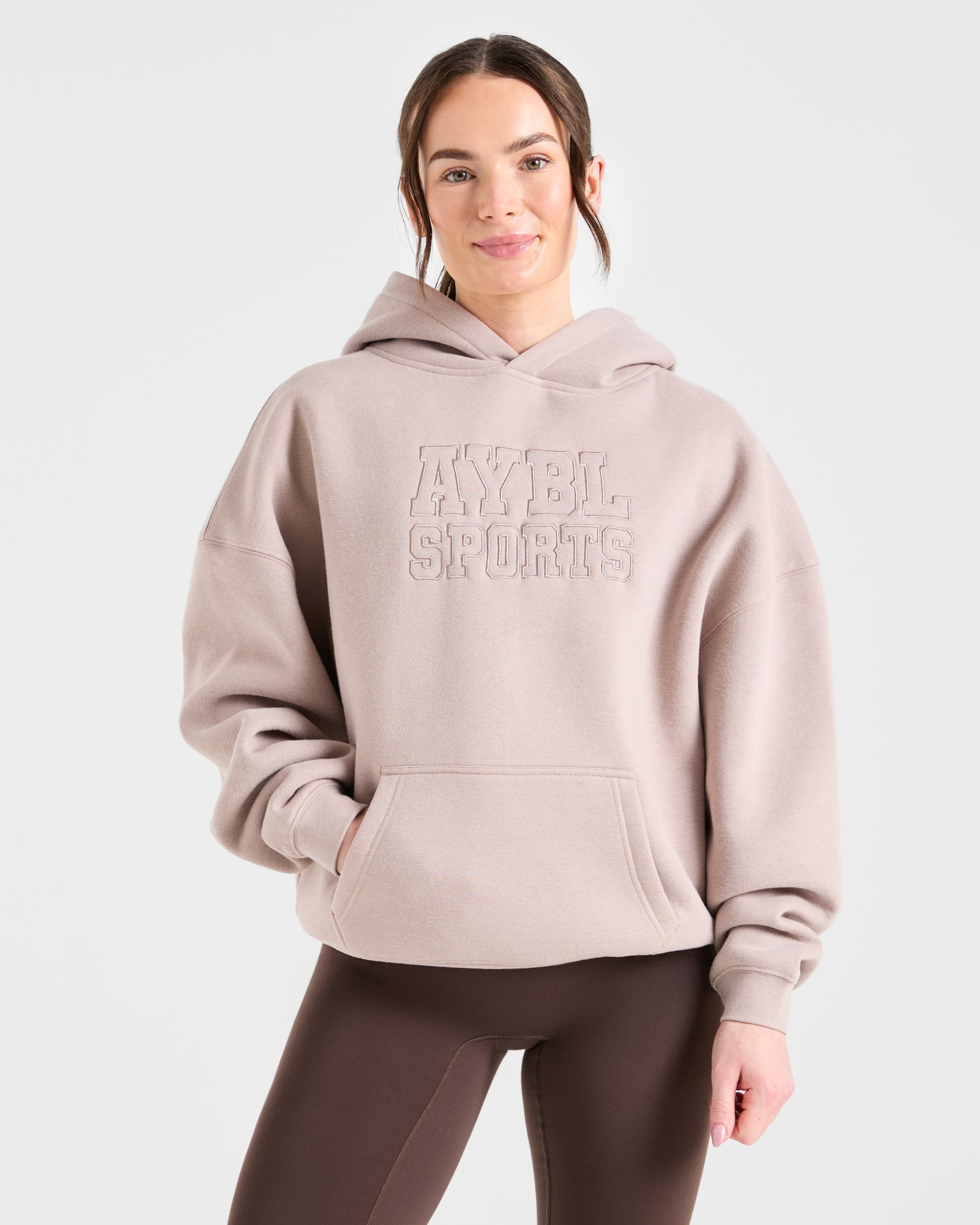 Sport Outline Oversized Hoodie