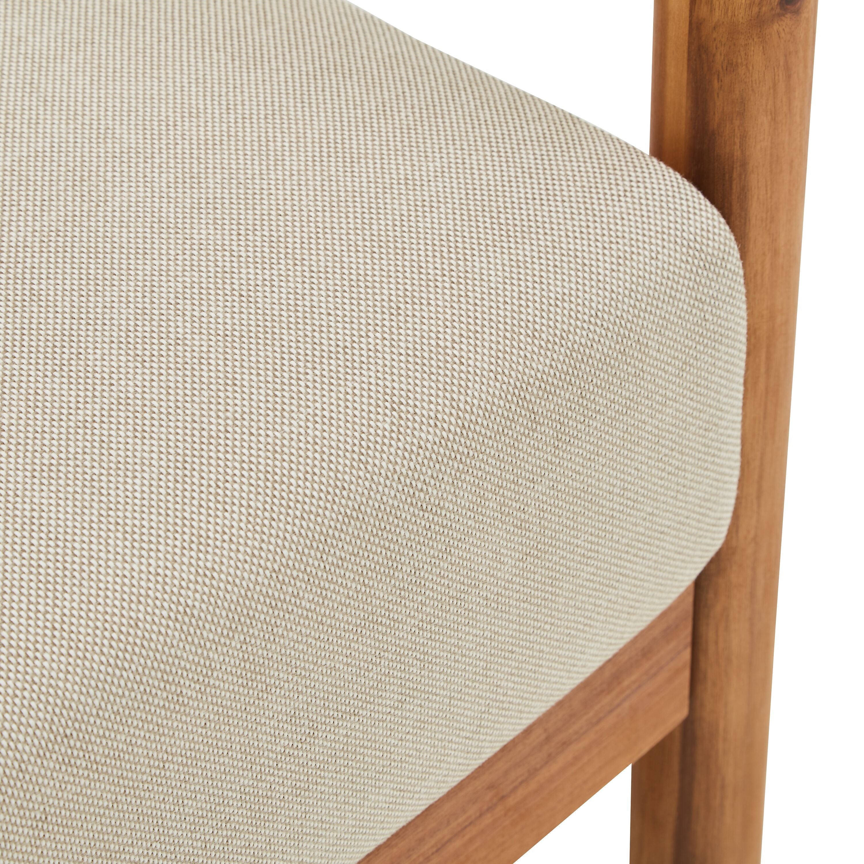 PANAREA Loungesessel - Hellgrau / B: 73.0 cm x T: 87.0 cm x H: 73.0 cm