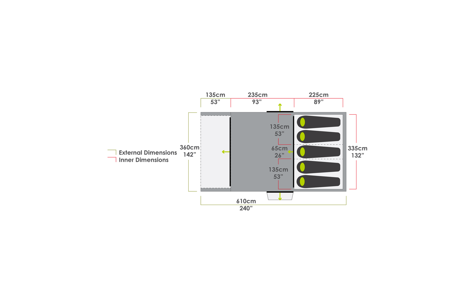 Zempire Pro TL V2 für 5 Personen