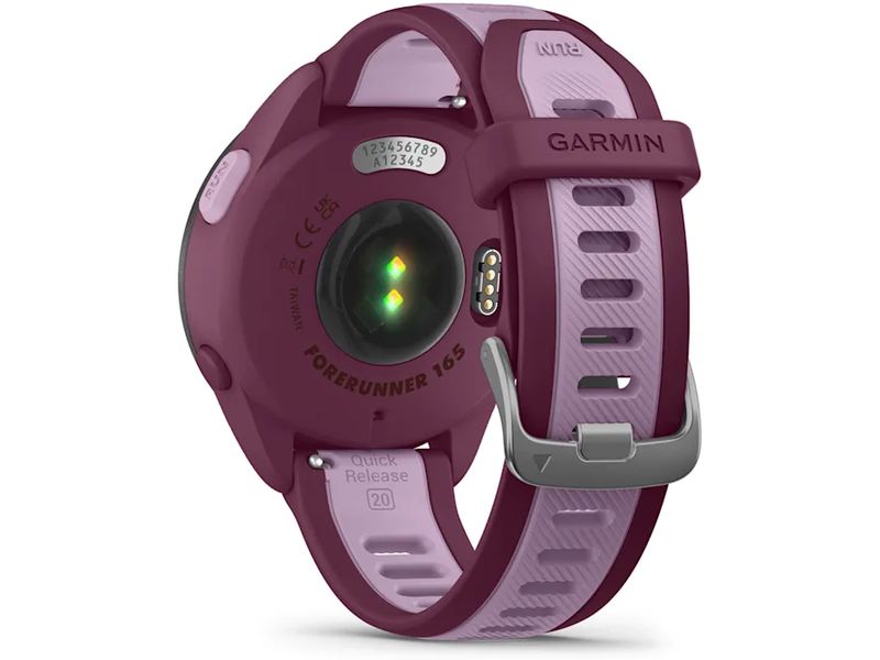 GARMIN Sportuhr Forerunner 165 Music Rosa Intelligente Laufuhr