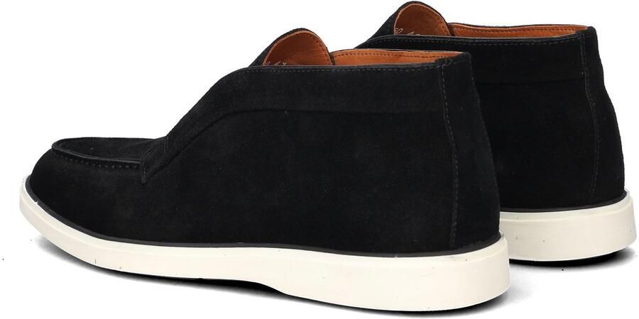Nelson suède enkelboots zwart