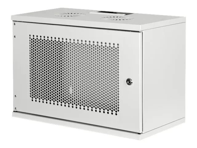 DIGITUS Professional Soho Series DN-19-07U-S-PD - Kabinet - vægmonterbar - grå, RAL 7035 - 7U - 19