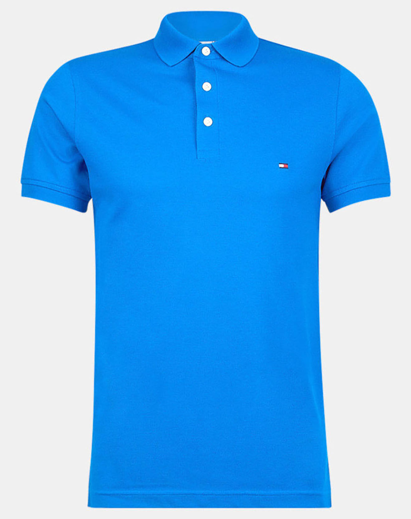 Tommy Hilfiger Polo slim fit 1985 bleu vif
