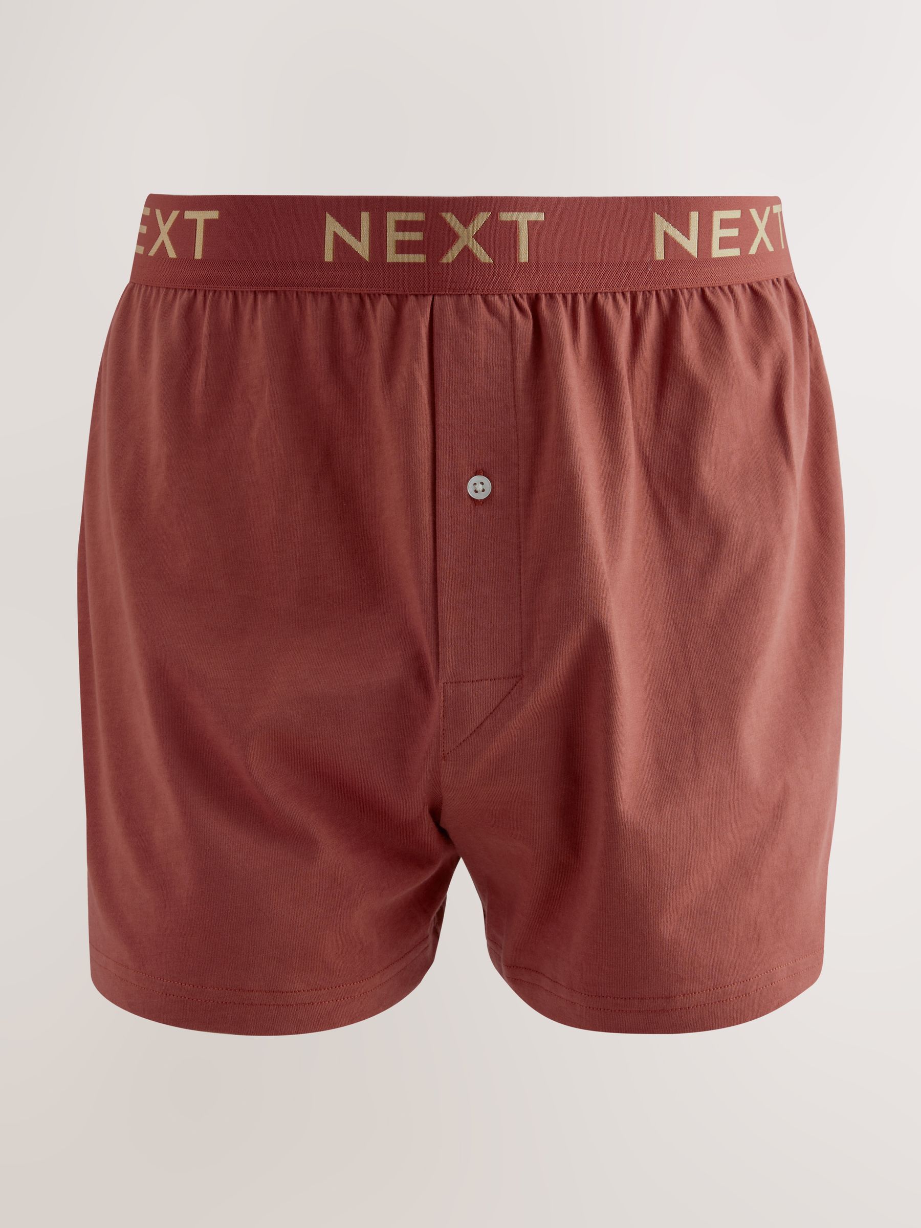 Oranje/Groen/Rood - Verpakking van 5 - Ruimvallende Boxers