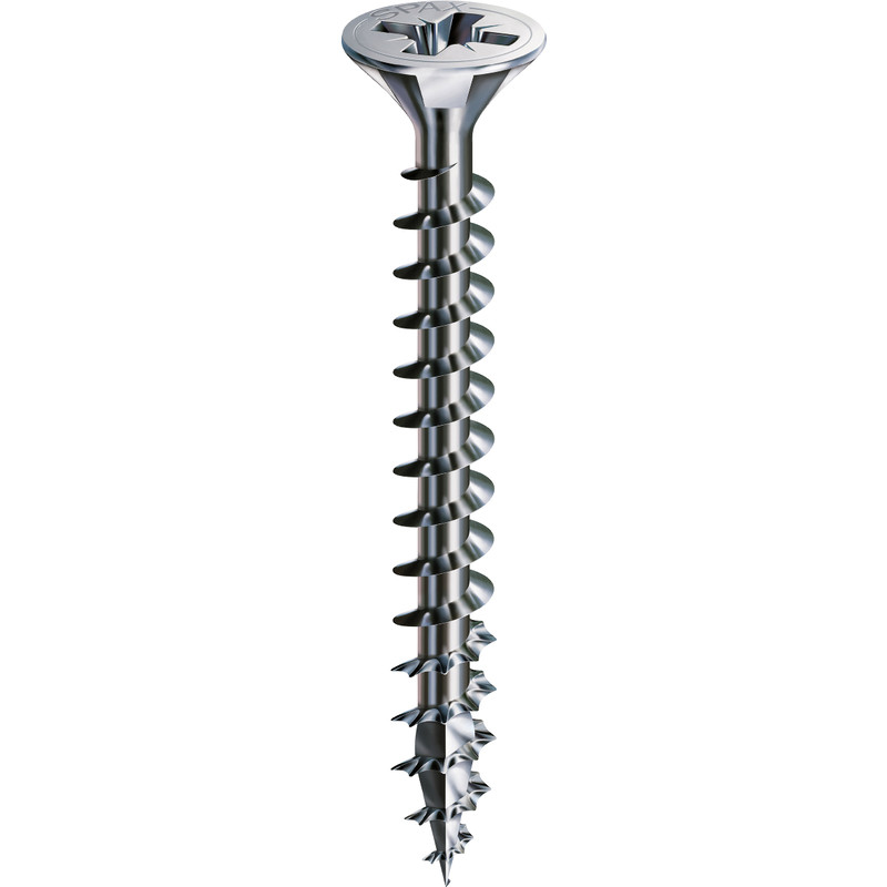 Spax universele schroeven platkop voldraad 4x45mm PZ2
