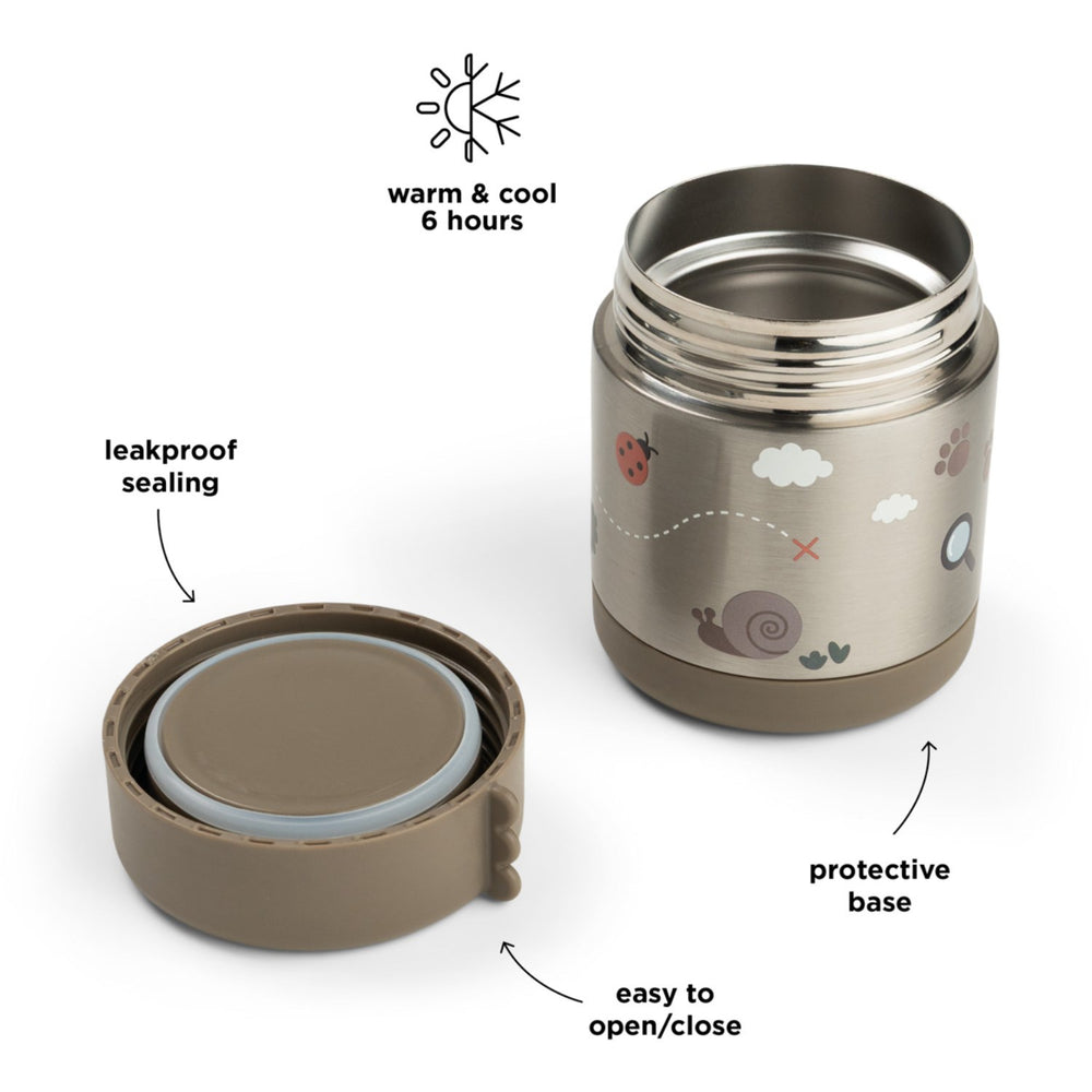 Køb DonebyDeer Sand Tiny Trails Insulated Madbeholder