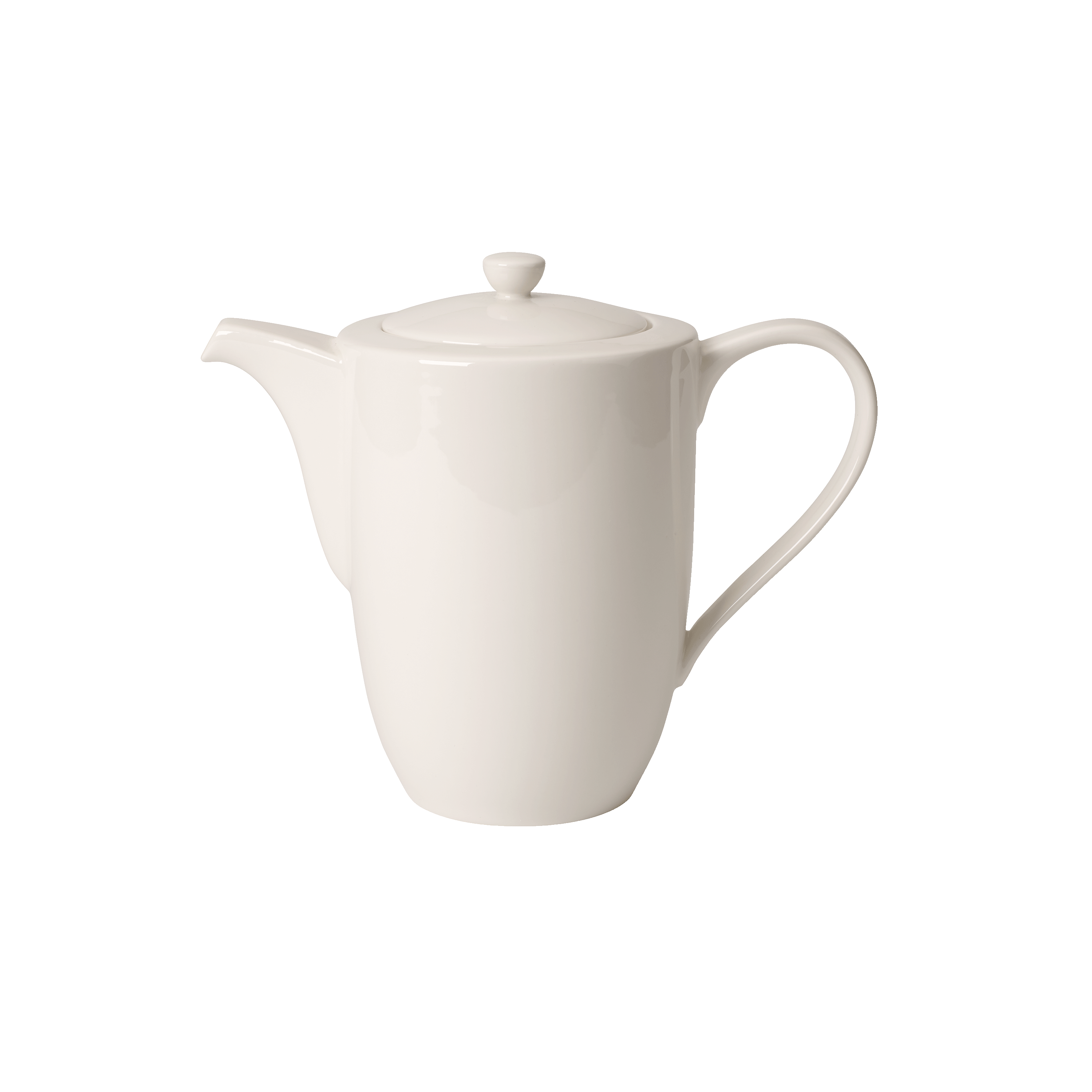 For Me Coffee pot White, 40.6 oz, Premium Porcelain