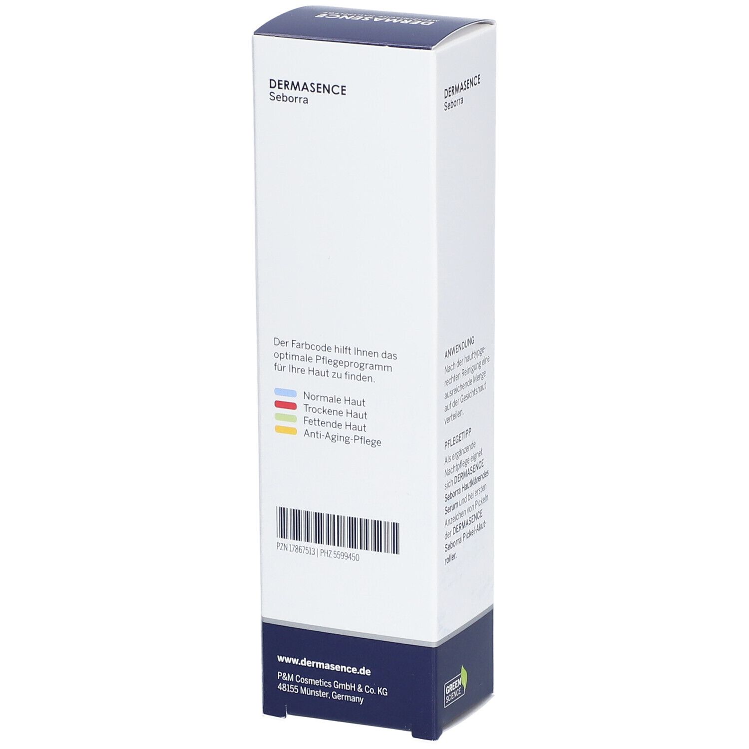 DERMASENCE Seborra Beruhigende Gelcreme