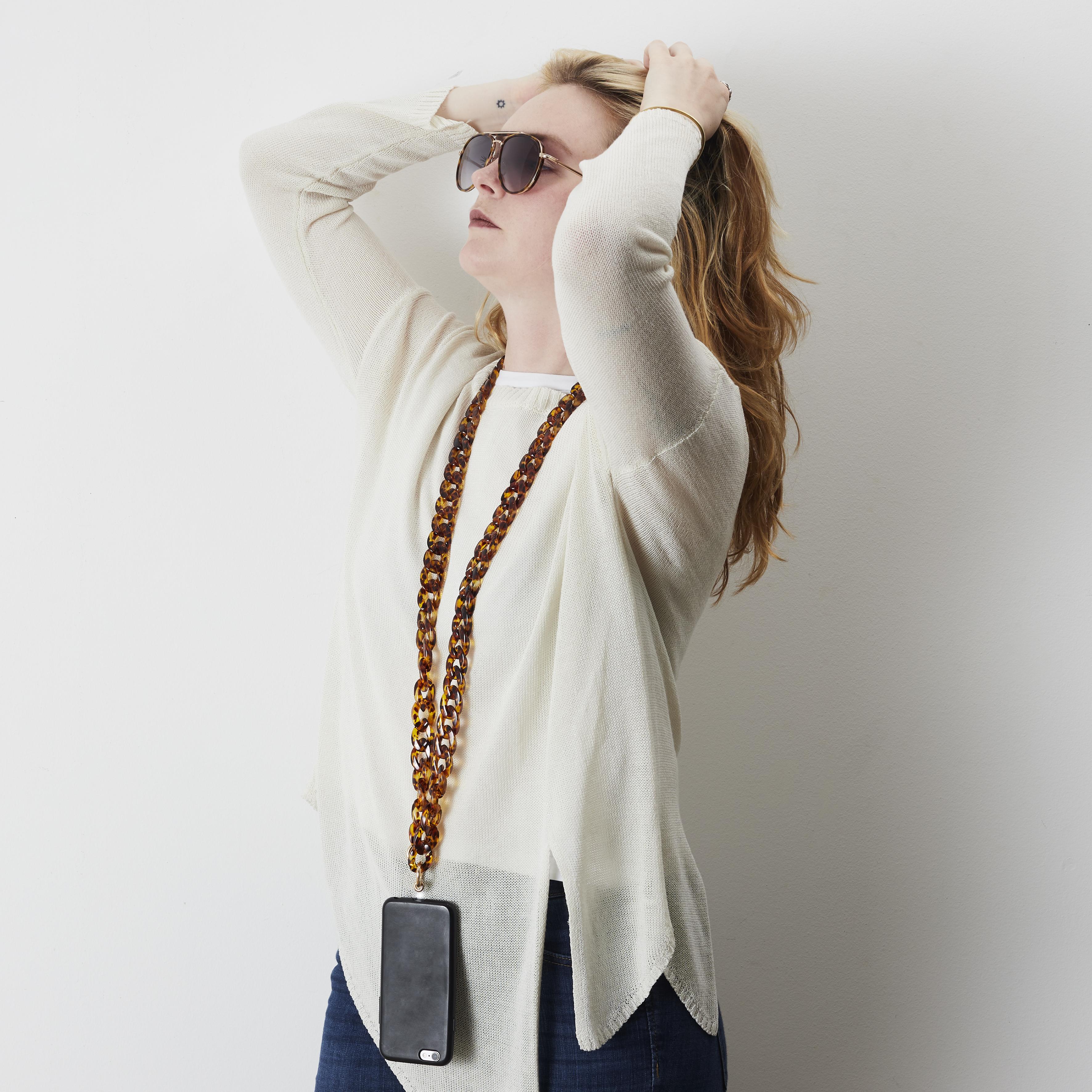 CORDON BANDOULIERE SMARTPHONE UNIVERSEL MAILLE