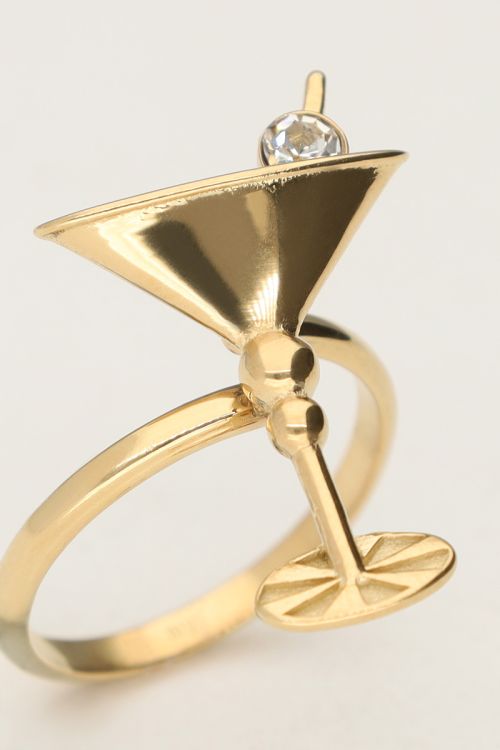 Starry ring cocktail