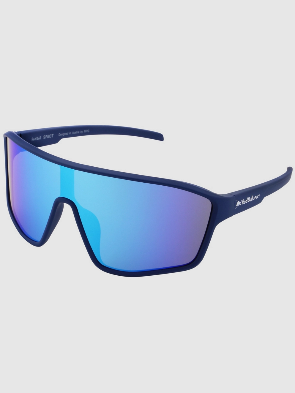 Red Bull SPECT Eyewear DAFT-004 Blue Sunglasses smoke with blue mirror