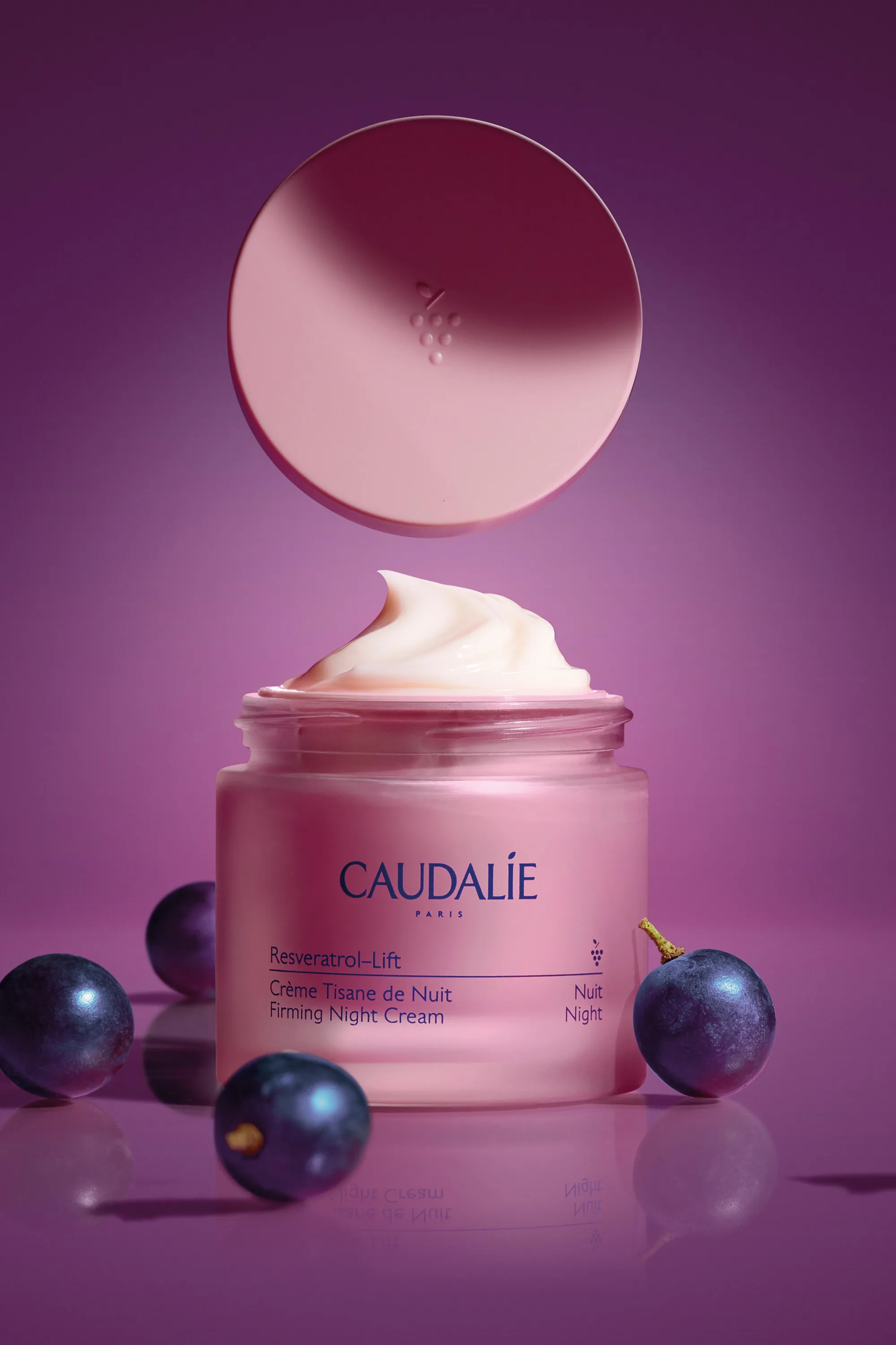 Caudalie Crème Tisane de Nuit Resveratrol-Lift rechargeable-50 ml