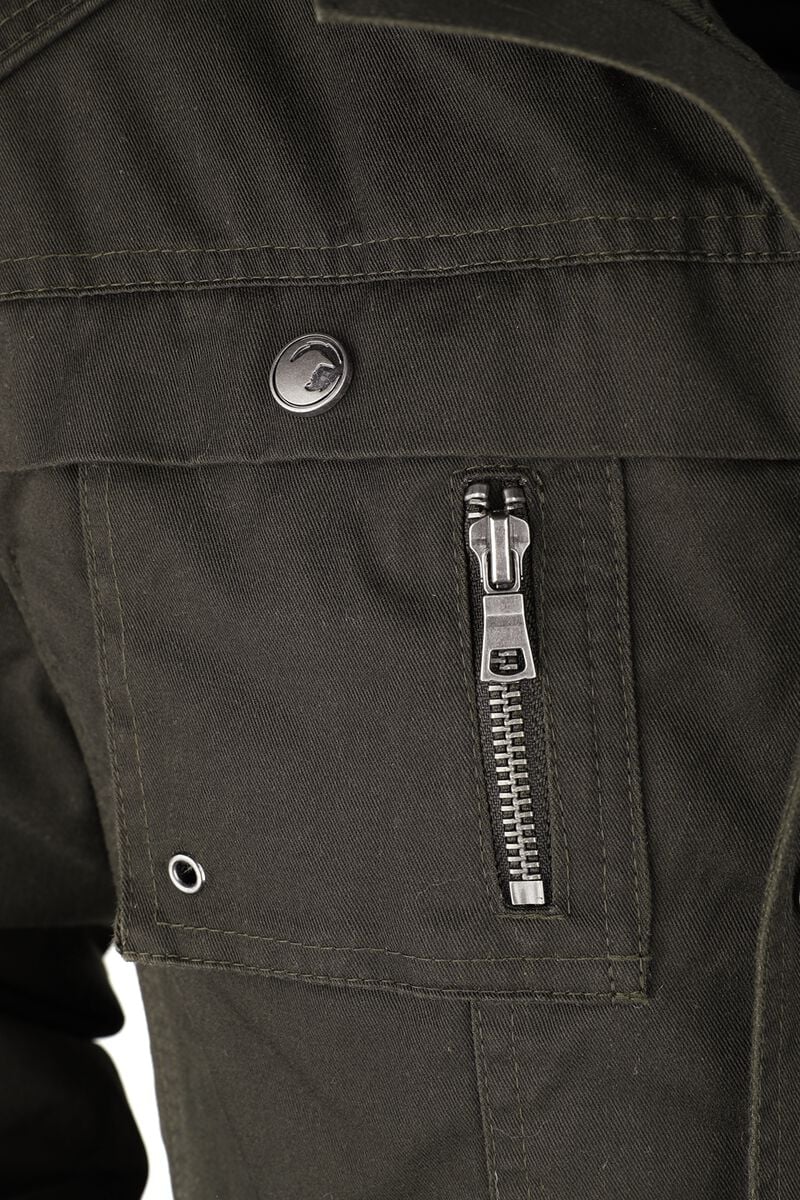 Veste Army Vintage | Black Premium by EMP Veste mi-saison