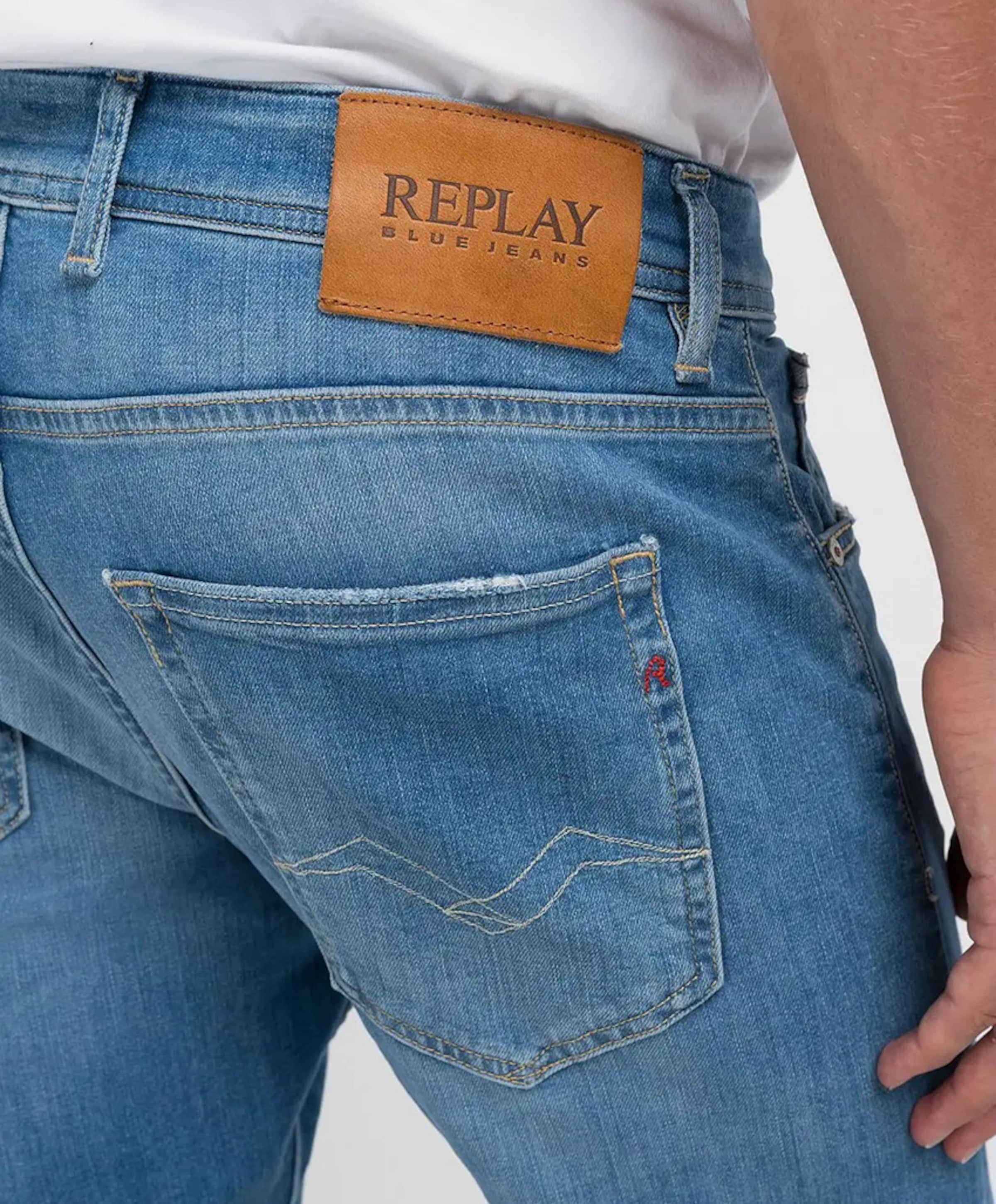 Replay Grover heren jeans blauw