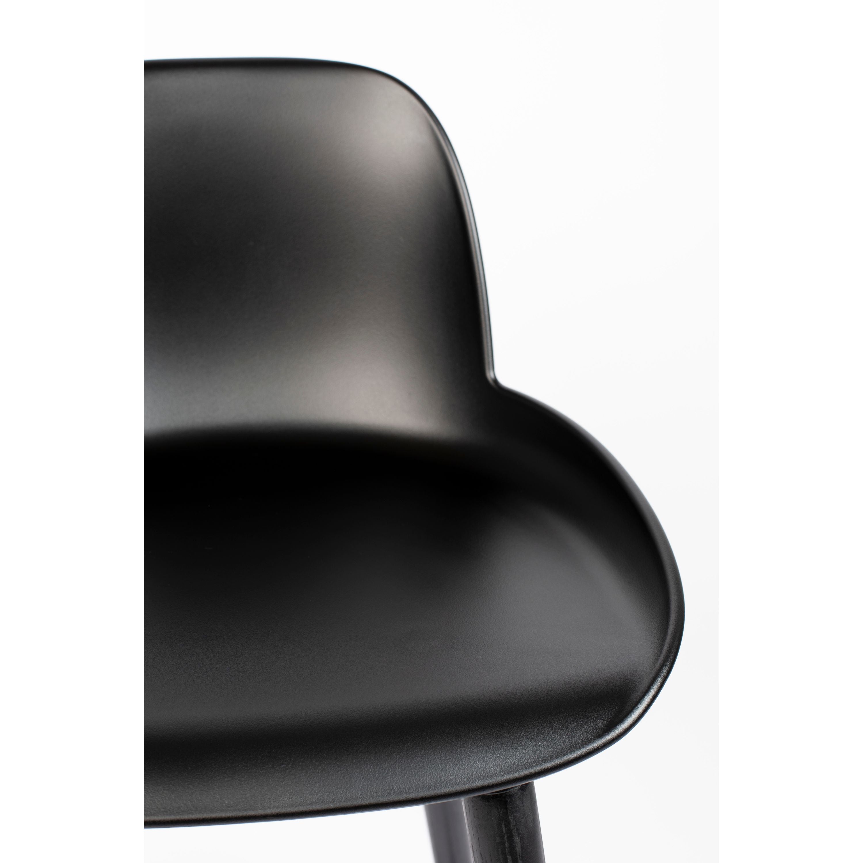 Zuiver Albert Kuip Barkrukken 75 cm Zwart - Set van 2