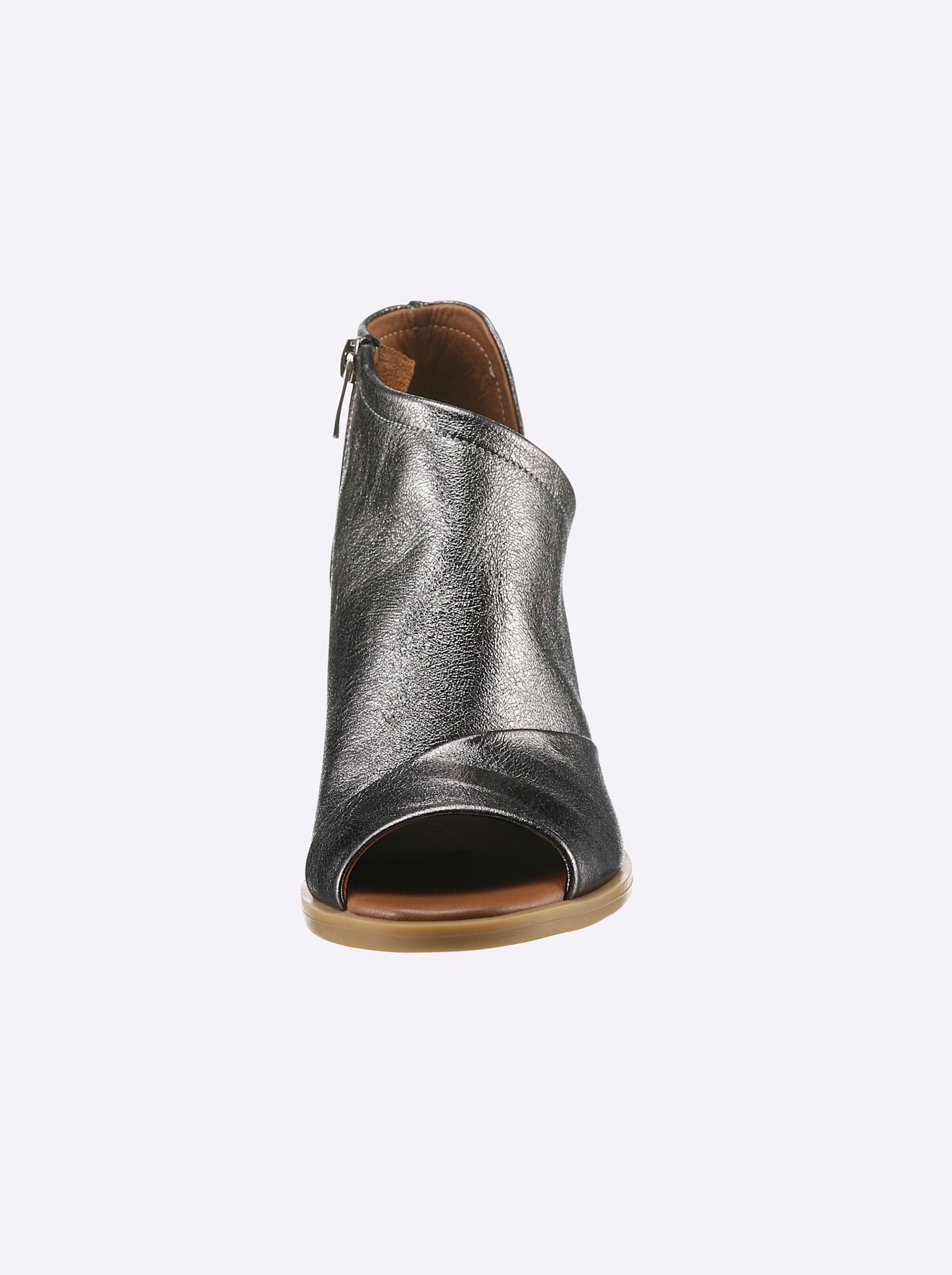 Andrea Conti Sandalette in altsilberfarben