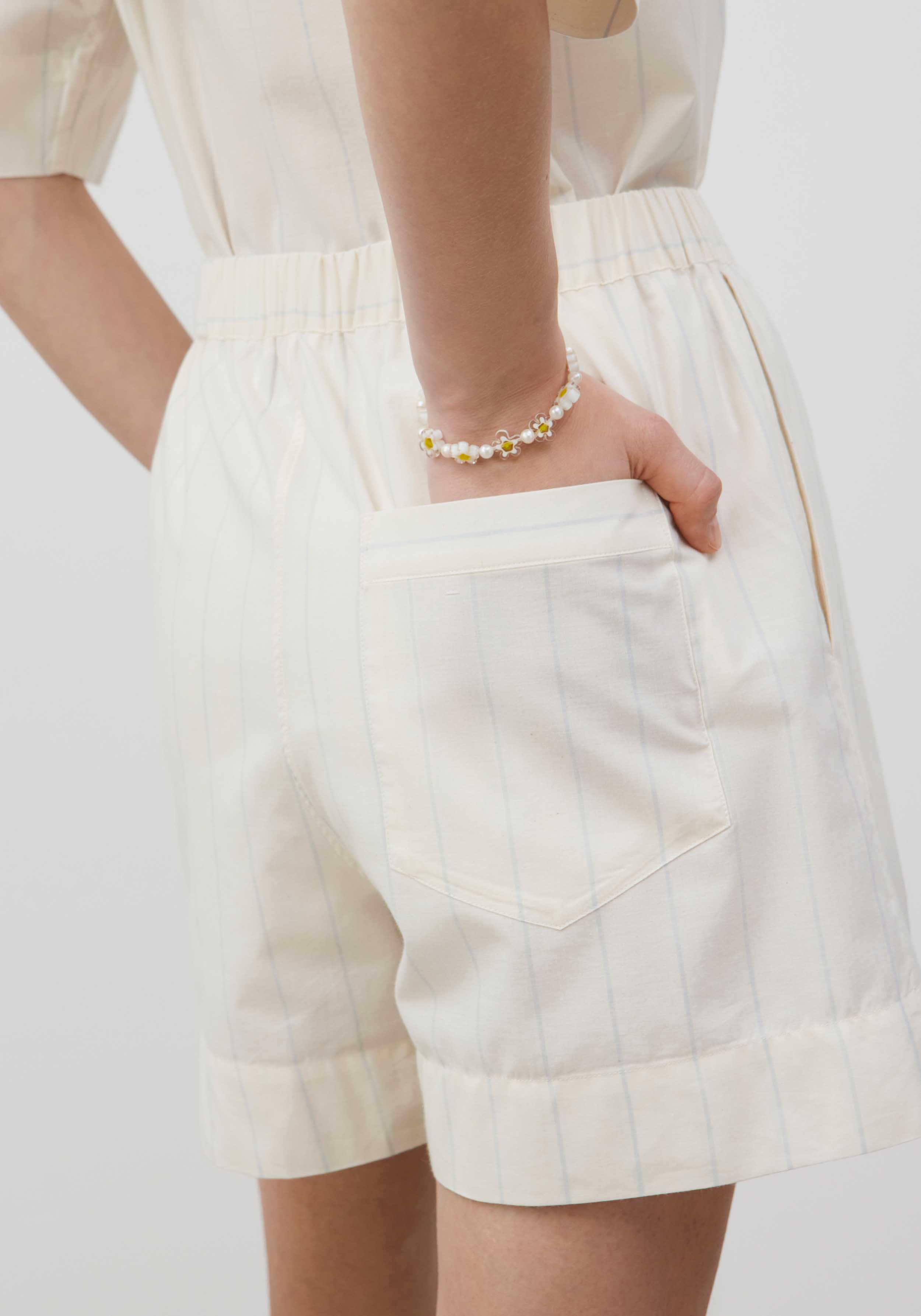 Lavie Shorts John Striped Undyed/Sky