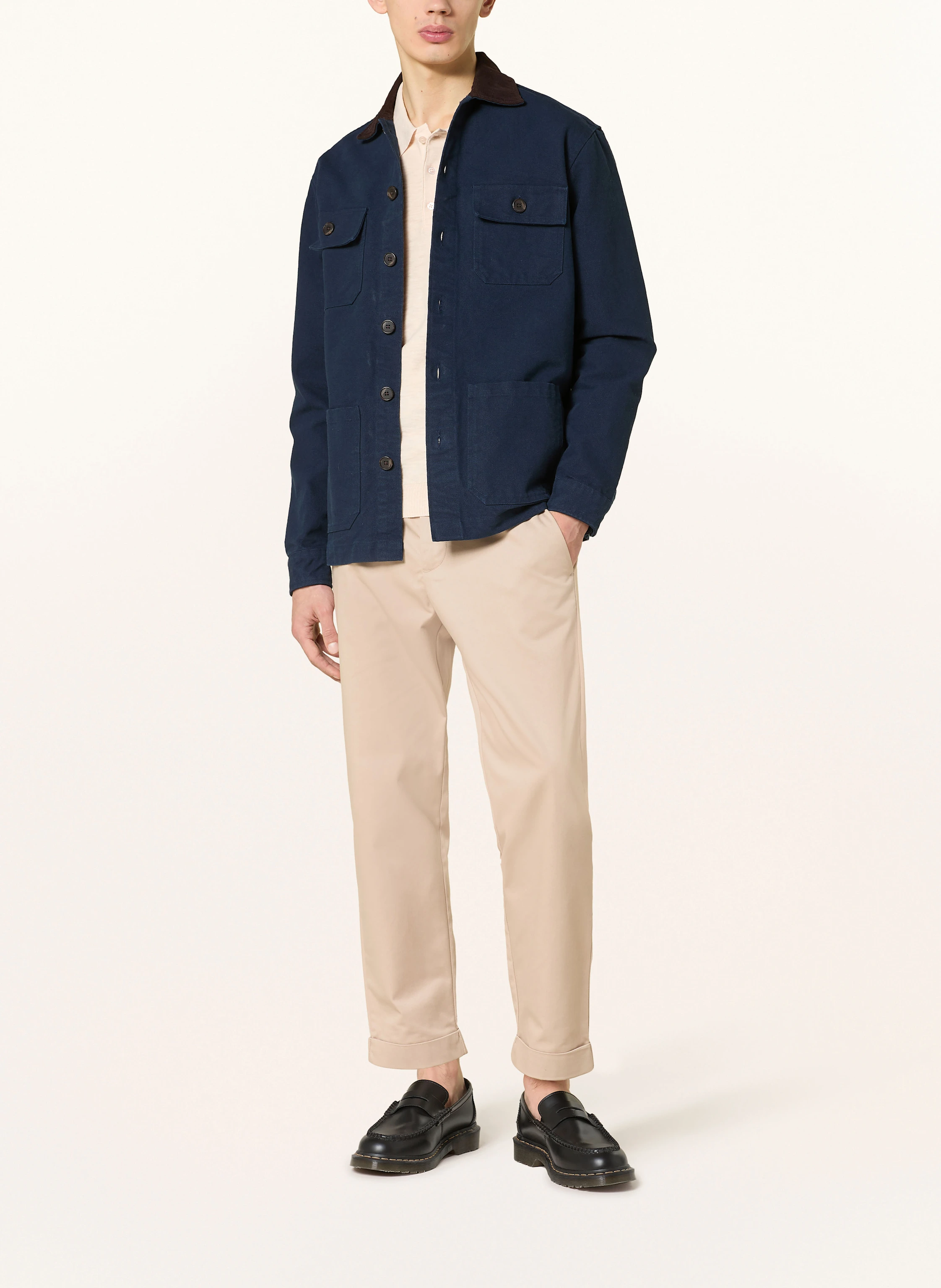 PAUL Strick-Poloshirt