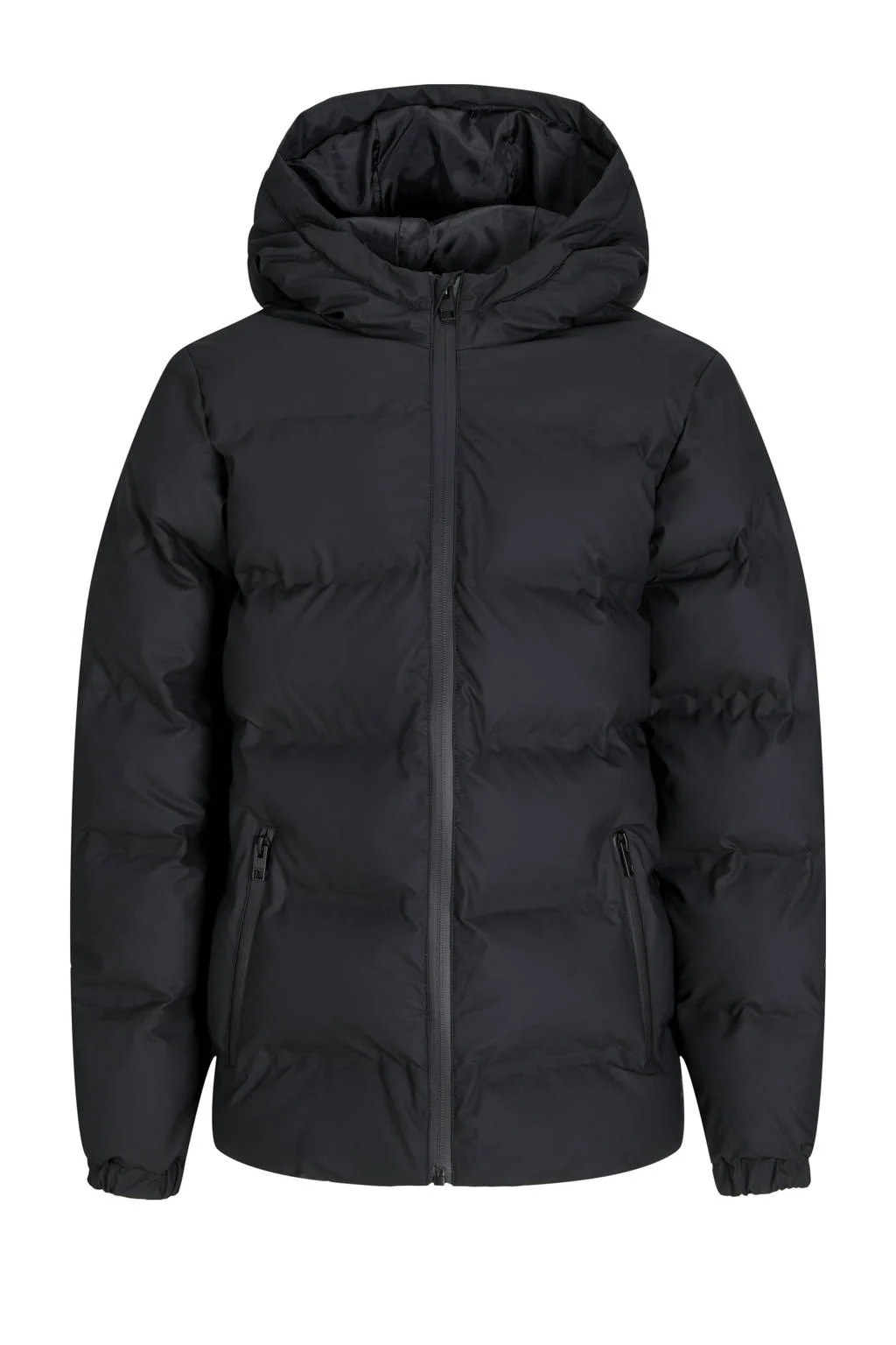 JACK & JONES JUNIOR gewatteerde jas zwart